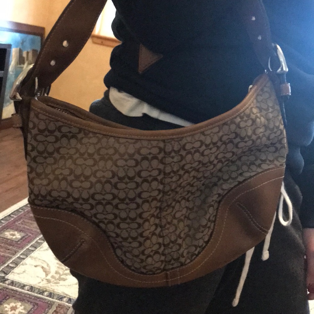 Coach hang bag